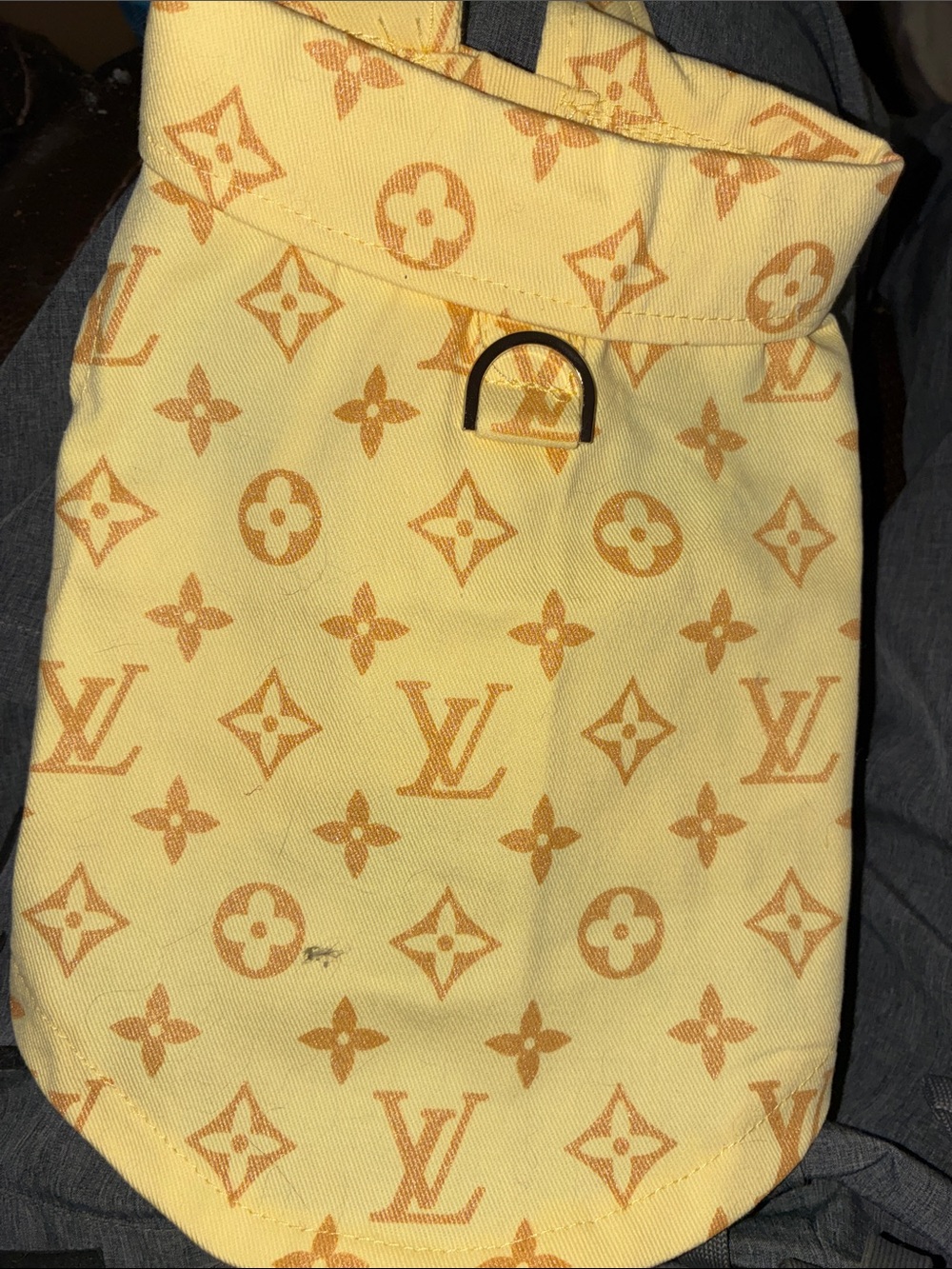 Louis Vuitton Yellow Monogram pet clothes - Picture 3 of 6